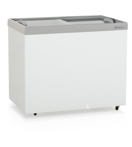 Conservador/Refrigerador Plano Vidro Reto Deslizante - Dupla Ação GHDE-310
