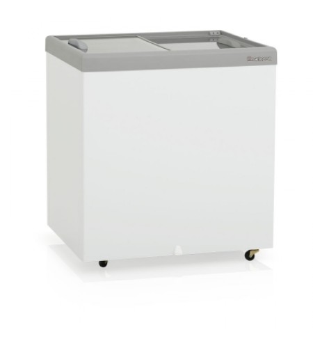 Conservador/Refrigerador Plano - Vidro Reto D Dupla Ação - Colarinho em ABS GHDE-220