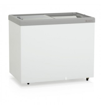 Conservador/Refrigerador Plano - Vidro Reto D Dupla Ação - Colarinho em ABS GHDE-310
