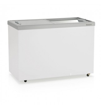 Conservador/Refrigerador Plano - Vidro Reto D Dupla Ação - Colarinho em ABS GHDE-410