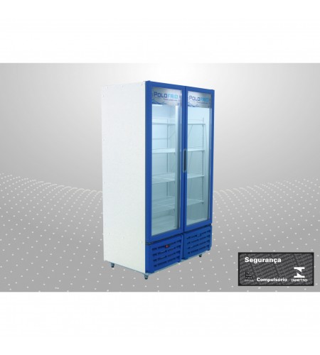 Refrigerador Expositor Vertical Polo Frio 830 Litros 2 Portas